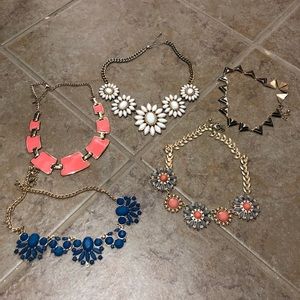 Francesca's Collections Jewelry - Bundle of 5 statement necklaces Francesca's Collections Jewelry - Bundle of 5 statement necklaces